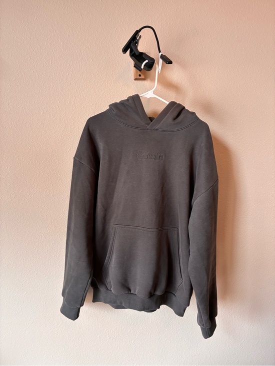 Comfort Other - Comfort Embroidered Charcoal Hoodie - Men